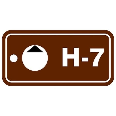 Accuform Energy Source ID Tag, H-7, 1.5inx3in, Plastic, 5PK TDF507VPM